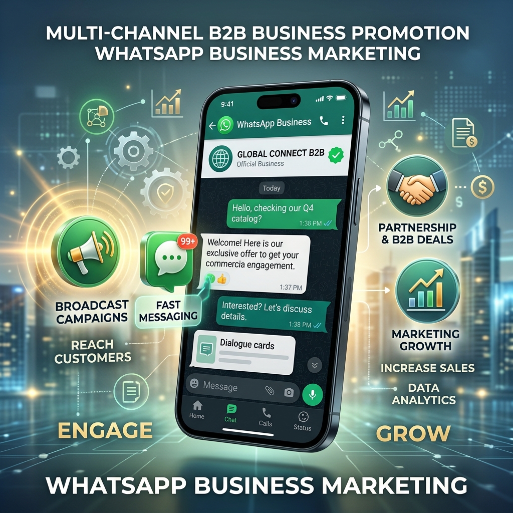 WhatsApp Business Marketing by VV ADS