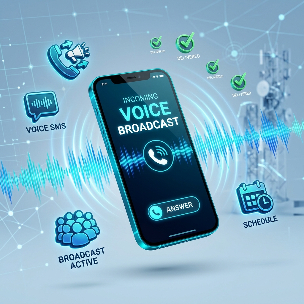 Voice SMS Services by VV ADS